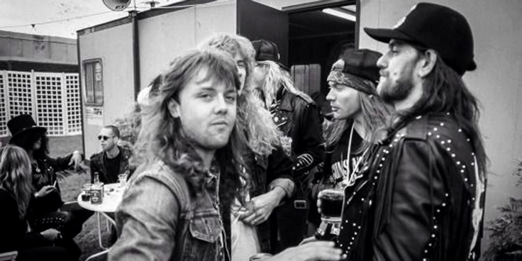 Lars Ulrich & Lemmy Kilmister 